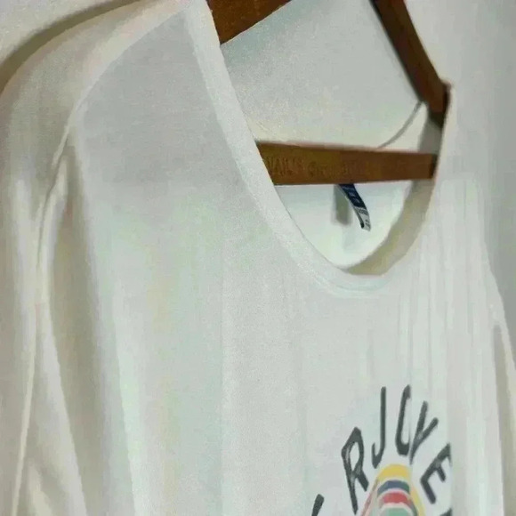 Old Navy Women's T-Shirt XXL Soft Stretchy Plus Size Yoga Workout Walk Hike Mom - Picture 3 of 6